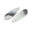 Natural Flower Amazonite Pendants G-K381-15C-2