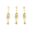 Zinc Alloy Links Connector Charms PALLOY-D311-004A-LG-1