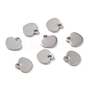 201 Stainless Steel Charms STAS-K259-08P-3