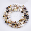Black Lip Shell Beads Strands SHEL-S274-92C-2
