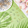 120Pcs 4 Styles 304 Stainless Steel Leverback Earring Findings STAS-ME0001-22-4