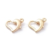 Rack Plating Brass Lobster Claw Clasps X-KK-A183-05G-1
