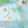 DIY Filigree Dangle Earring Making Kit DIY-UN0003-49-3