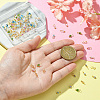 100Pcs Faceted Bicone Glass Charms FIND-CJ0001-82-4