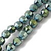 Electroplated Synthetic Non-magnetic Hematite Beads Strands G-I364-L01-06-1