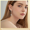 304 Stainless Steel Stud Earring Findings EJEW-SP0001-17F-6