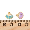 304 Stainless Steel Enamel Charms STAS-P396-17G-M-3