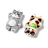 Printed Alloy Pendants AL-CBA91DB-01-2