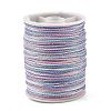 12 Rolls 12 Colors Polyester Cord OCOR-L046-B01-2
