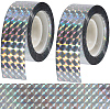 Holographic Laser Shining Bopp PET Plastic Scrapbook Decorative Adhesive Tapes AJEW-WH20010-47A-01-1
