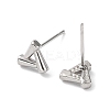 Non-Tarnish 304 Stainless Steel Stud Earrings EJEW-Q788-05P-2
