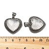Natural Quartz Crystal Pendants G-A095-01AS-09-3