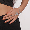 Alloy Chains Ring Bracelet WGC0D97-14-1
