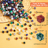260Pcs 10 Style Natural & Synthetic Gemstone Beads Strands G-PH0019-30-4