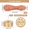 1Pc Brass Stamp Head DIY-OC0008-30R-2
