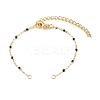 304 Stainless Steel Link Chain Bracelet Makings AJEW-JB00952-02-1