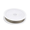 Tarnish Resistant DIY Jewelry Thread Findings Colored Tiger Tail Wire X-TWIR-O001-0.3mm-03-2