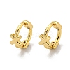 Brass Hoop Earring EJEW-C088-02G-1