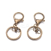 Iron Alloy Lobster Claw Clasp Keychain LS-X-KEYC-D016-AB-1