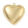 Heart Brass Pendants KK-N254-98G-02-1