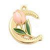 Alloy Enamel Pendants ENAM-G224-01G-04-1