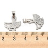 Non-Tarnish 304 Stainless Steel Pendants STAS-H184-05D-P-3