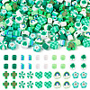 200Pcs 10 Styles Handmade Polymer Clay Beads CLAY-TA0001-66-1