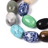 Natural & Synthetic Mixed Stone Beads Strands G-T142-70-3