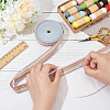 12.5 Yards Polyester Jacquard Flower Ribbon OCOR-FG0002-28B-3
