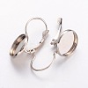 Brass Leverback Earring Findings LS-EC500-NF-2