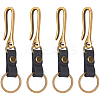 4Pcs Alloy U Shape Belt Hook Keychains KEYC-SC0002-19B-1
