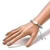 Adjustable Polyester Braided Bead Bracelet for Teen Girl Women BJEW-JB06878-5