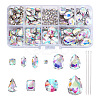 Yilisi 180Pcs Sew on Rhinestone DIY-YS0001-38-1