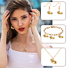 60Pcs Tibetan Style Zinc Alloy Pendants FIND-GA0008-12A-5