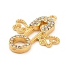 304 Stainless Steel Rhinestone Pendants STAS-P385-03B-G-2