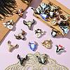 24Pcs 12 Styles Cattle Head Silicone Focal Beads SIL-CJ0002-14-5