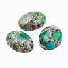 Synthetic Regalite/Imperial Jasper/Sea Sediment Jasper Cabochons X-G-E377-01A-1
