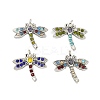 Alloy Rhinestone Pendants FIND-A049-06AS-1