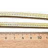 Ion Plating(IP) 304 Stainless Steel Herringbone Chain Necklace for Men Women LS-NJEW-E076-03E-G-3