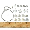 DIY Brass & Alloy European Style Bracelets Making Kits DIY-FS0007-22-5