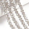 Electroplate Glass Beads Strands LS-EGLA-A034-J8mm-A15-4
