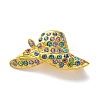Fashion Golden Zinc Alloy Enamel Pins LS-JEWB-D068-01G-01-1
