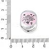 Printed Opaque Acrylic Beads AC-CBA7C46-01E-3