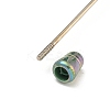 UV Plated Plastic Ball-Point Pen AJEW-C038-03G-4
