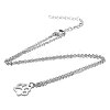 Tarnish Resistant 201 Stainless Steel Pendants Necklaces LS-NJEW-S063-TN452-1-2