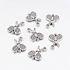 Tibetan Style Zinc Alloy Pendants TIBEP-R334-135AS-RS-1