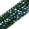 Electroplate Glass Beads Strands EGLA-A044-T3mm-L24-1