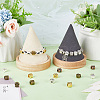 50Pcs 5 Colors Tibetan Style European Beads MPDL-SC0001-09-4
