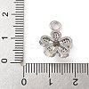 Rack Plating Brass Micro Pave Cubic Zirconia Pendants KK-A234-018P-3