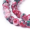 Natural Persian Jade Beads Strands G-E531-C-01-3